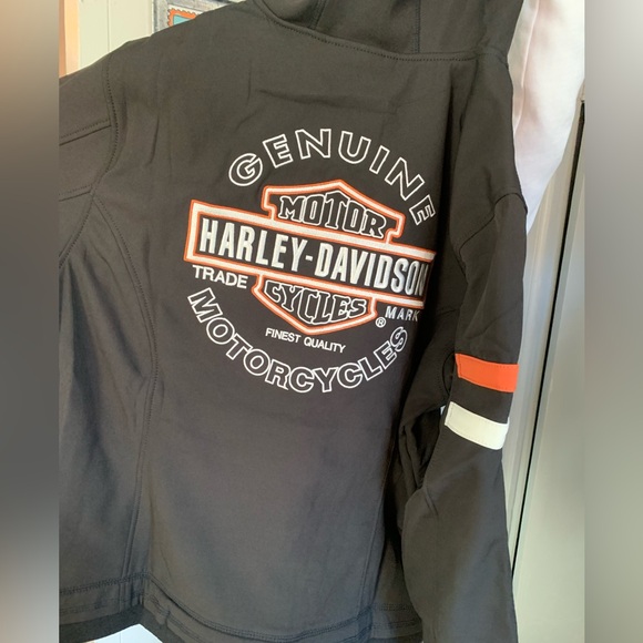 Harley Davidson zip up sweat shirt - Picture 2 of 4